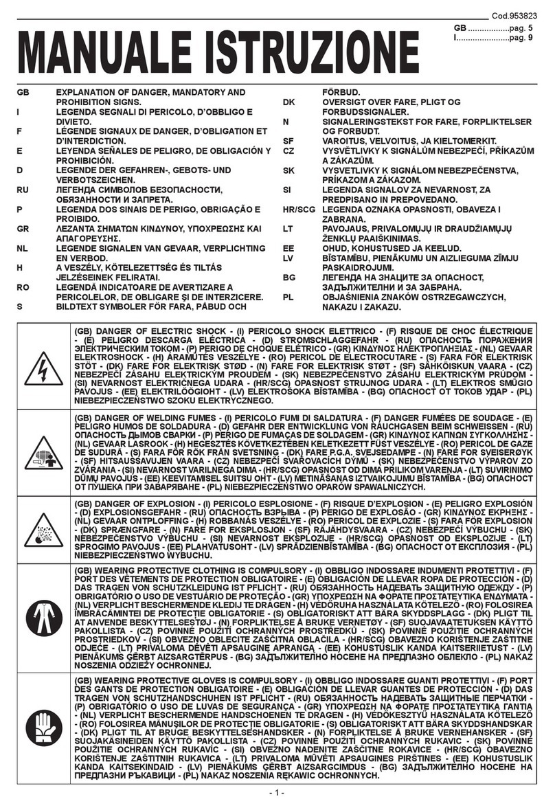Telwin Thunder 304 CE User manual