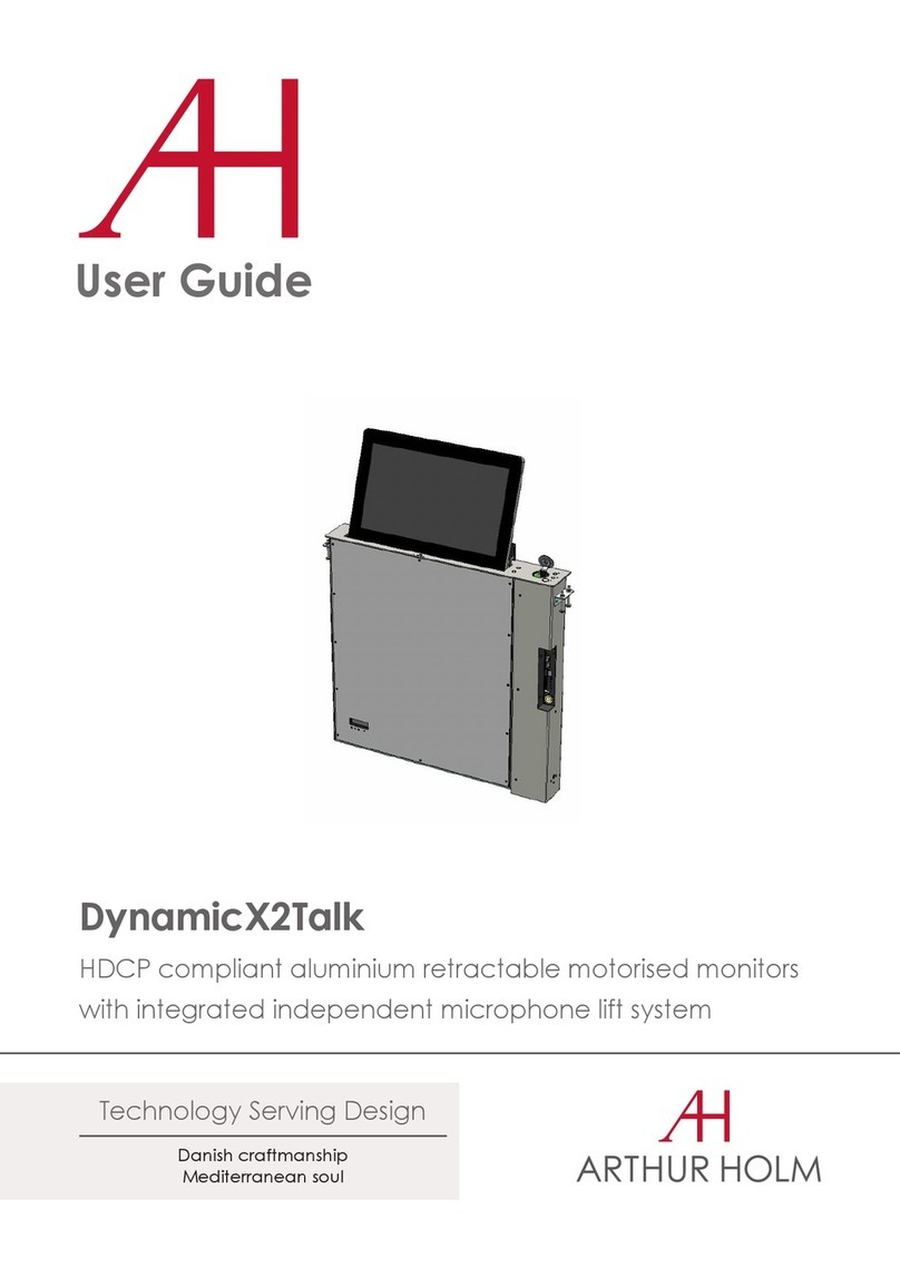 ARTHUR HOLM DynamicX2Talk User manual