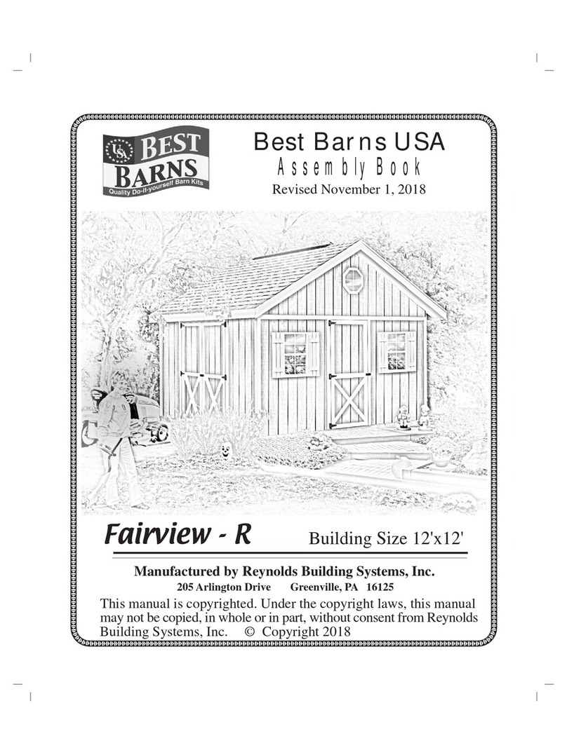 Best Barns Fairview-R Assembly Book