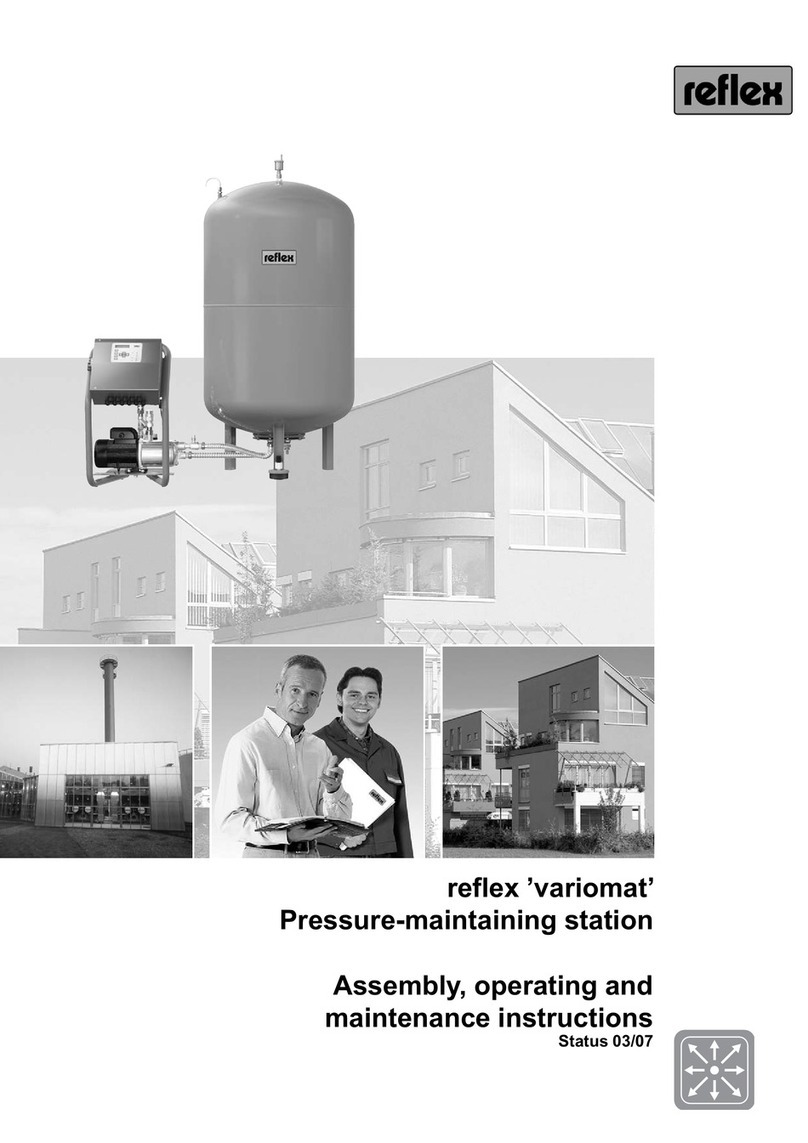 Reflex variomat 1 User manual