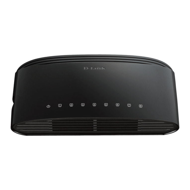 D-Link DES-1008E User manual D-Link DES-1008E User manual