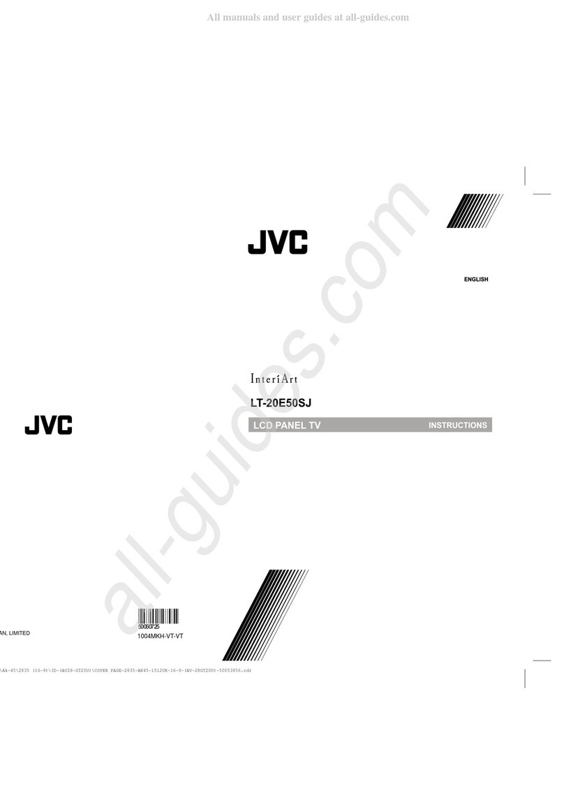 JVC LT-20E50SJ User manual JVC LT-20E50SJ User manual