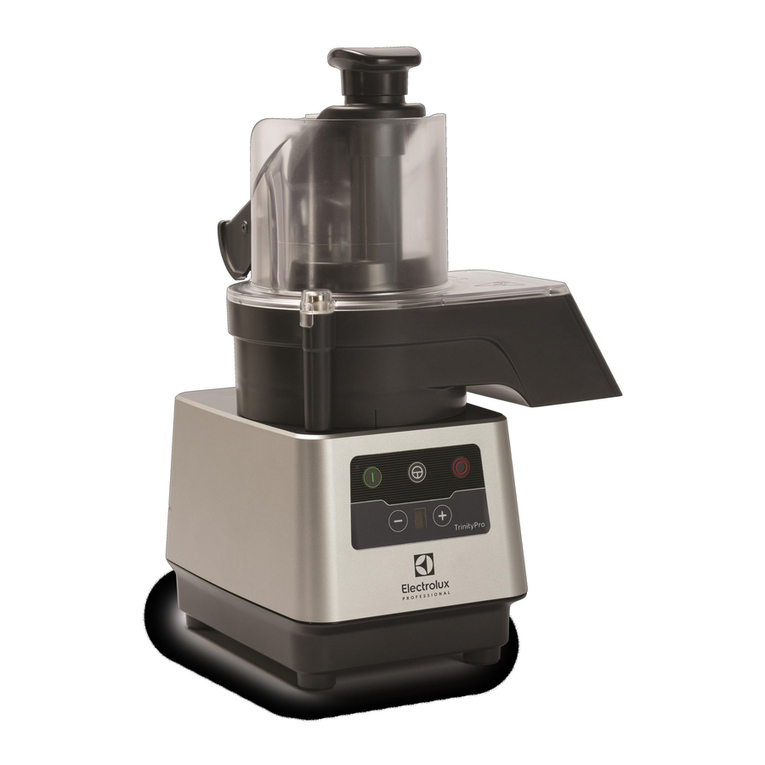 Electrolux TrinityPro User maintenance guide