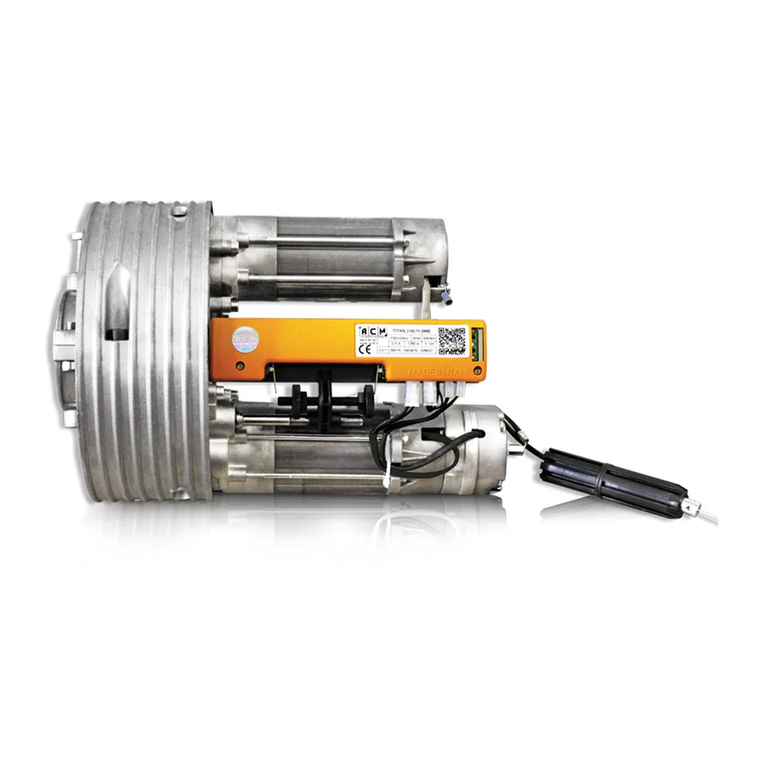 ACM TITAN 240/101 BM User manual