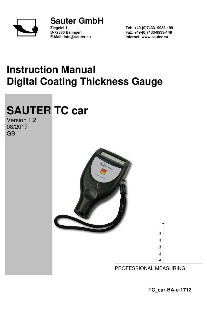 sauter SAUTER TC car User manual sauter SAUTER TC car User manual