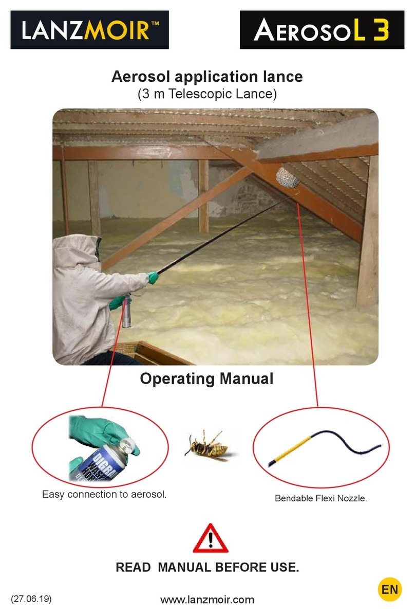 lanzmoir AEROSOL 3 operating manual