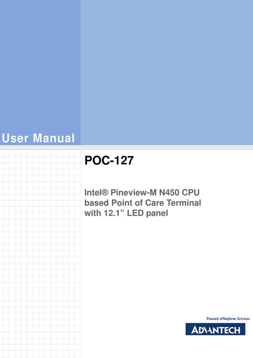 Advantech POC127 user manual Advantech POC127 user manual
