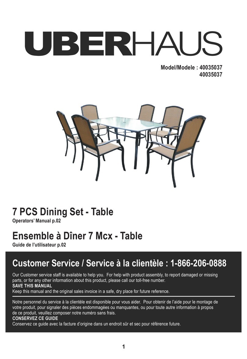 Uberhaus 40035037 User manual
