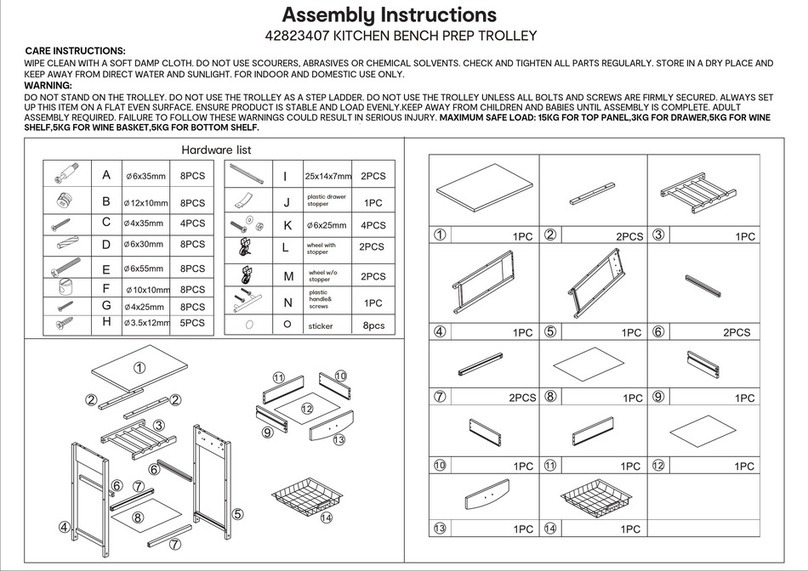 KMART 42823407 Assembly instructions