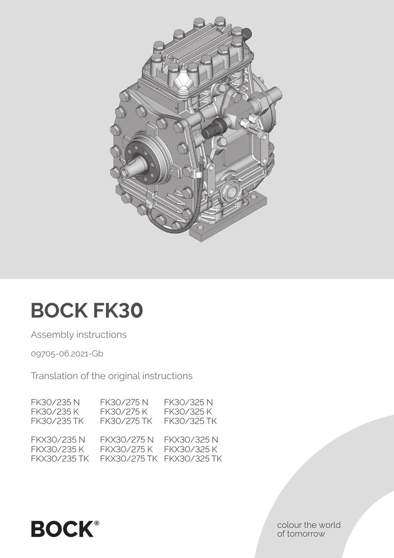 BOCK FK30 User manual BOCK FK30 User manual