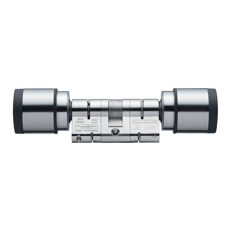 Simons Voss Technologies SmartIntego Cylinder AX Modularity User manual
