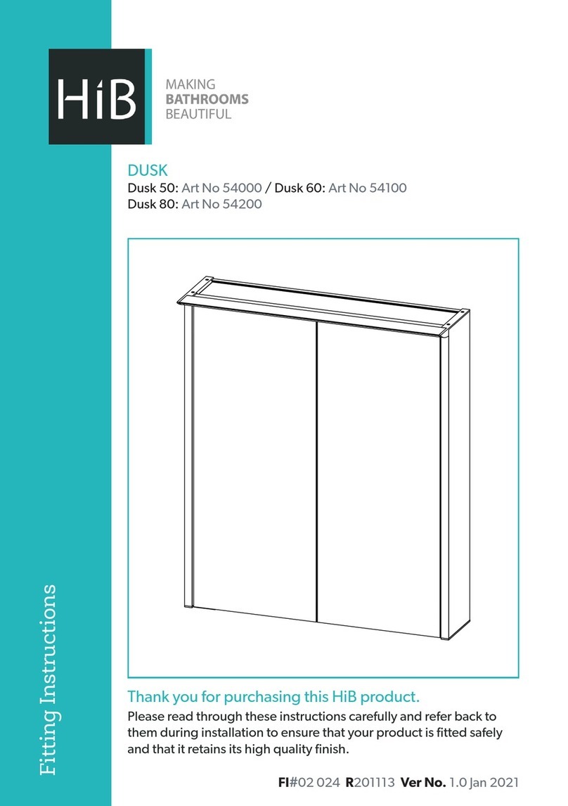 HiB Dusk 50 User manual