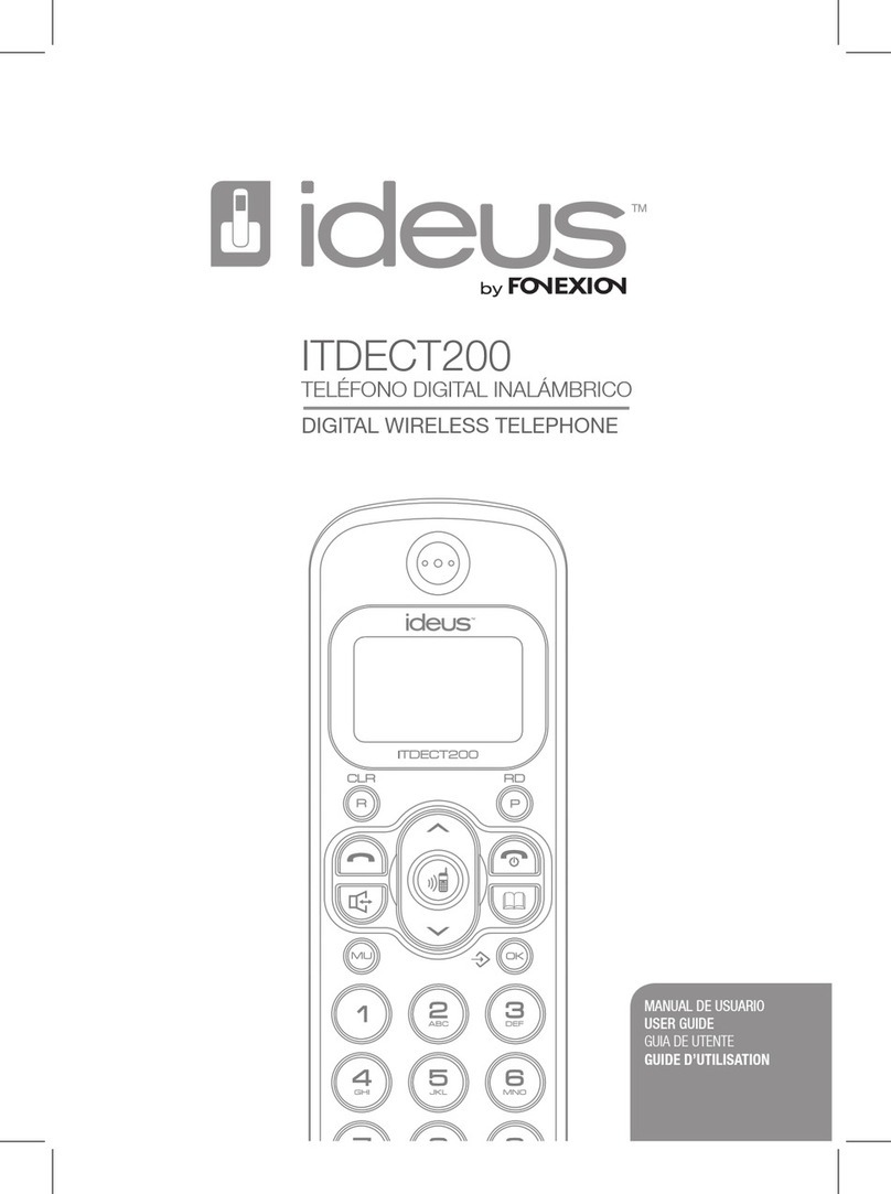 Fonexion ideus ITDECT200 user guide