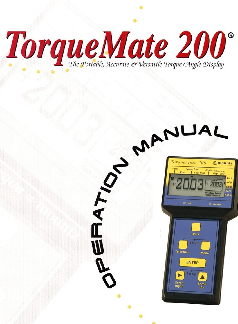 Mountz TM200fi User manual