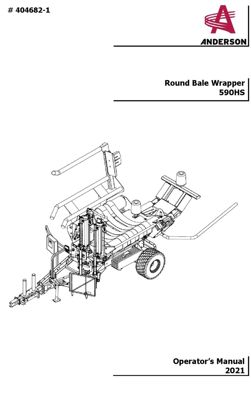 Anderson 590HS Operator's manual