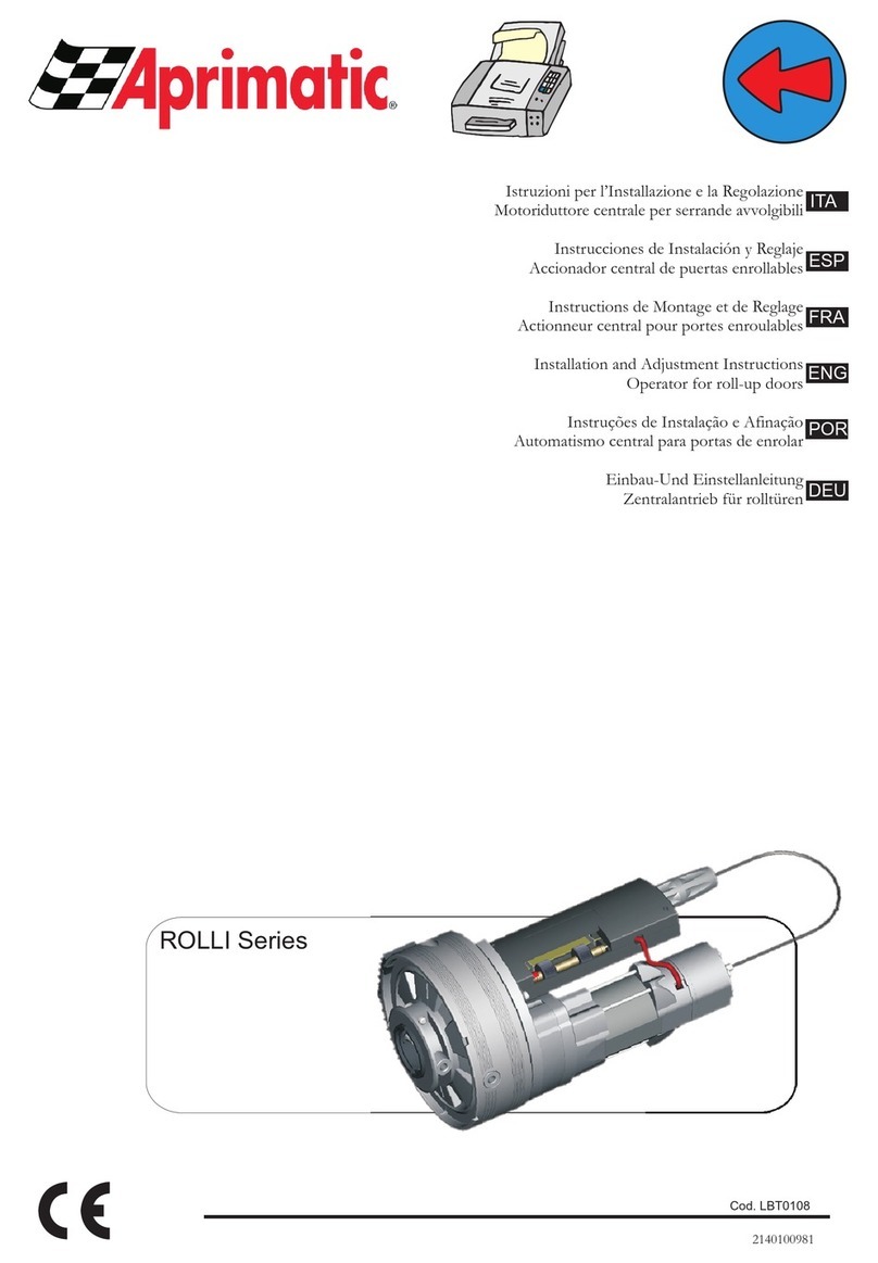 Aprimatic ROLLI Series Guide