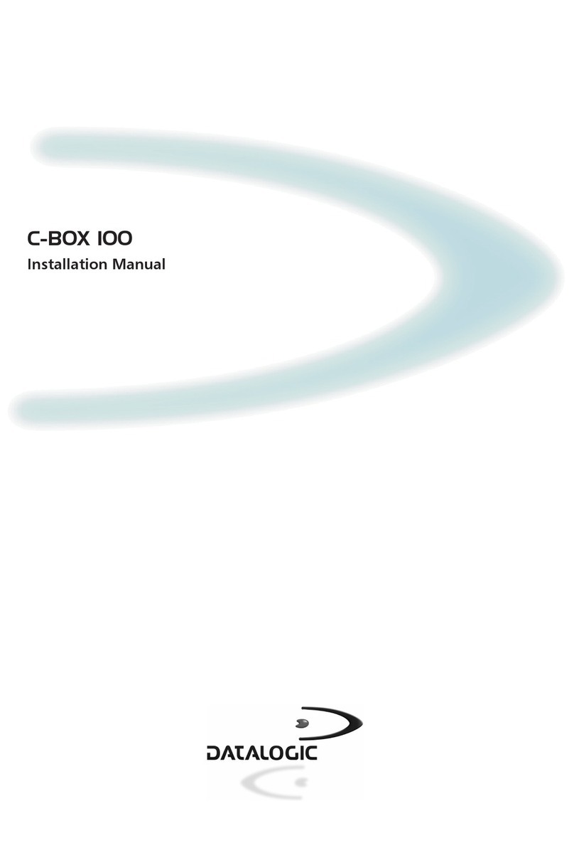 Datalogic C-BOX 100 installation manual Datalogic C-BOX 100 installation manual