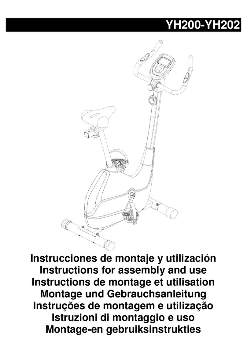 BH FITNESS YH200 Operator's manual