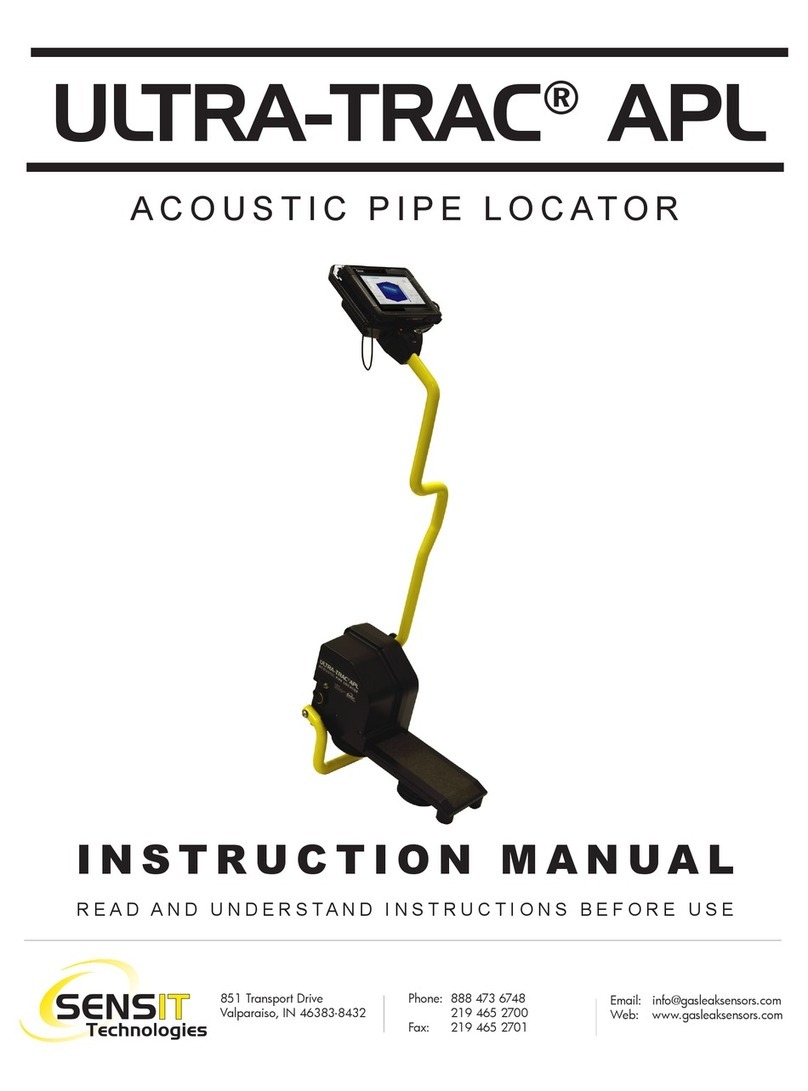 SENSIT Technologies ULTRA-TRAC APL User manual