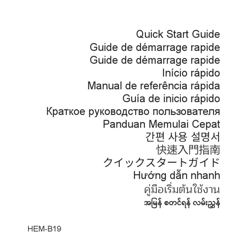 ANATEL HEM-B19 User manual