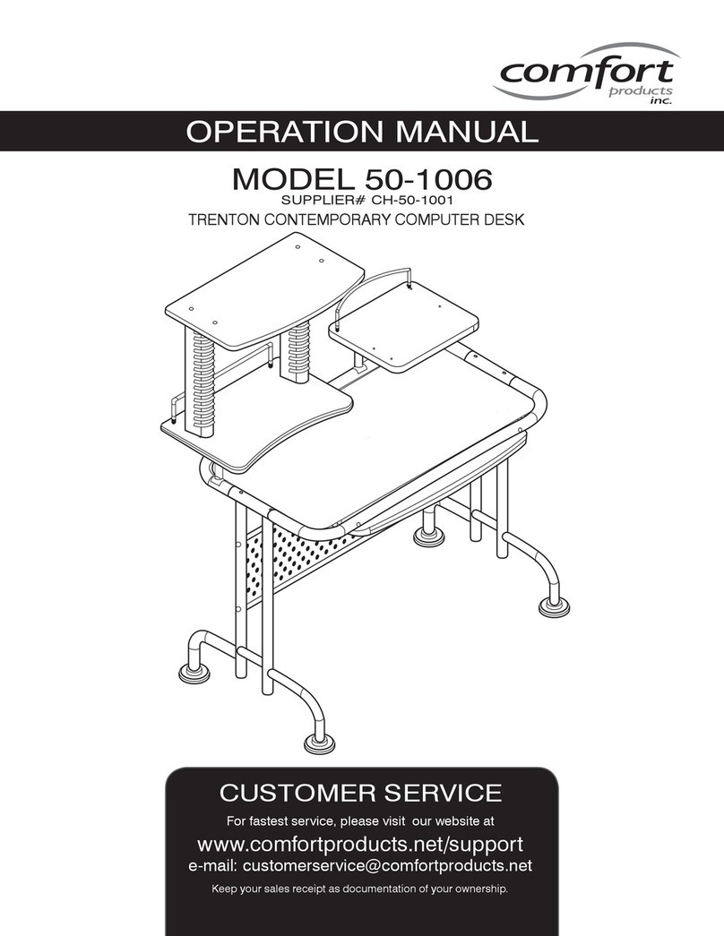 Comfort Products 50-1006 Operation manual Comfort Products 50-1006 Operation manual