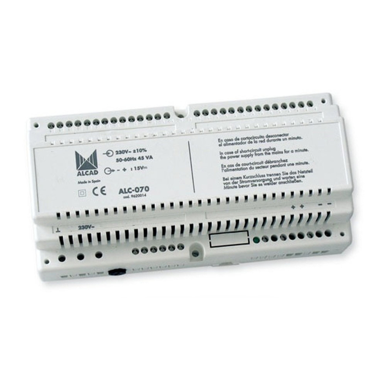 Alcad ALC-070 User manual
