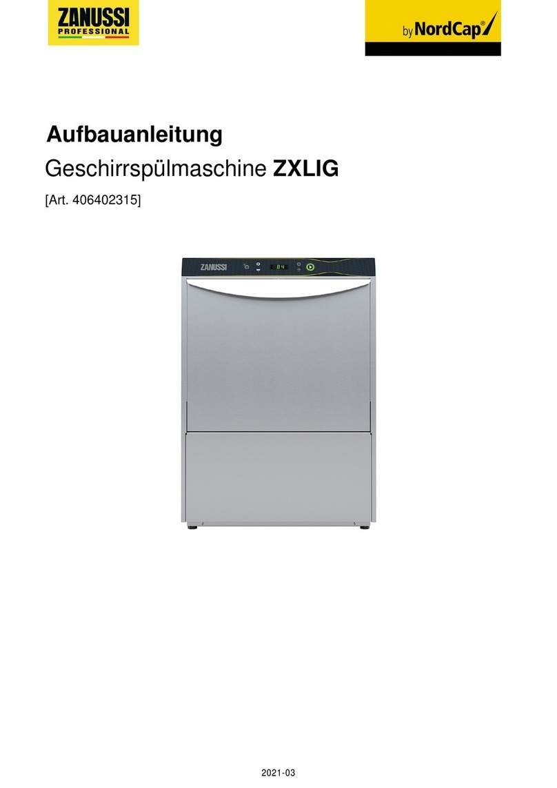 Nordcap ZANUSSI EXLIG installation manual