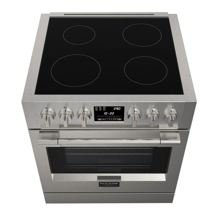 Fulgor Milano F6PIR304S1 installation instructions Fulgor Milano F6PIR304S1 installation instructions