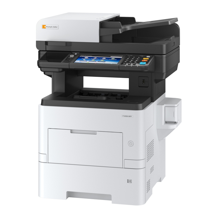 Utax P-6038i MFP User manual