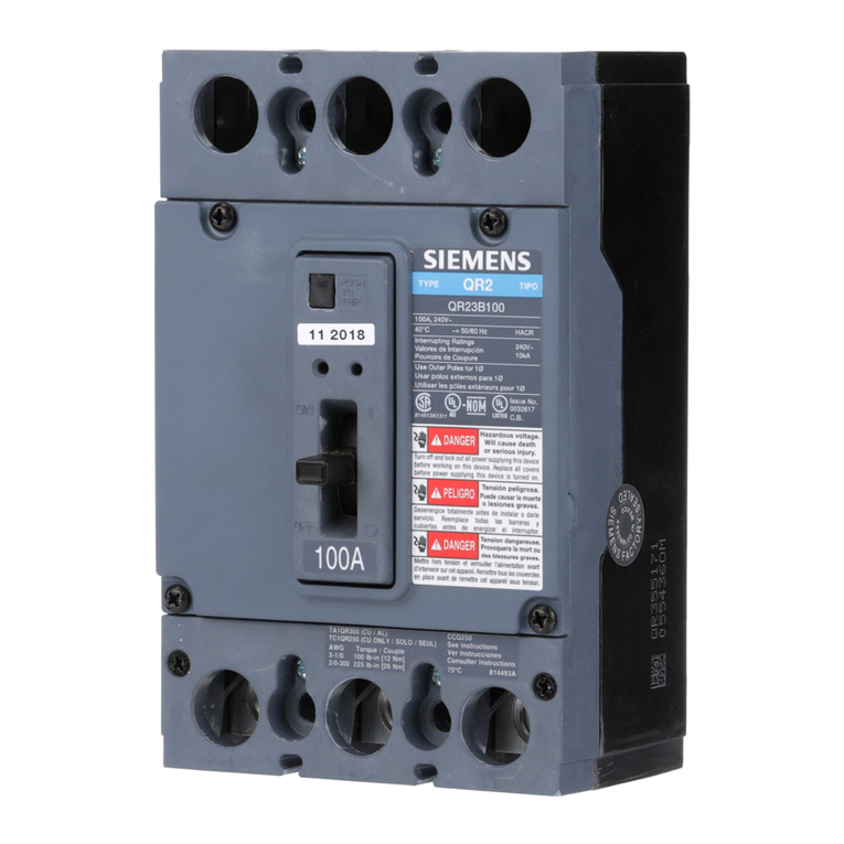 Siemens S01QR2 User manual