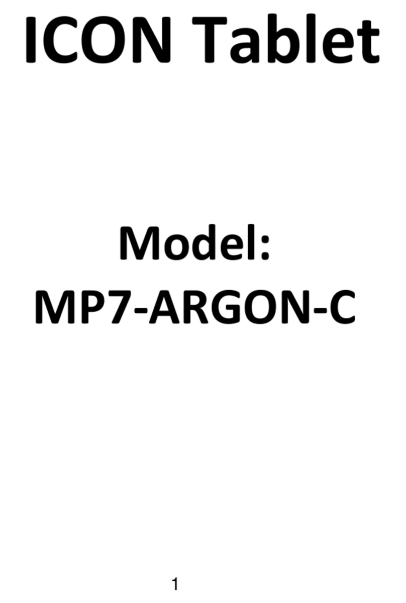 ICON MP7-ARGON-C User manual ICON MP7-ARGON-C User manual