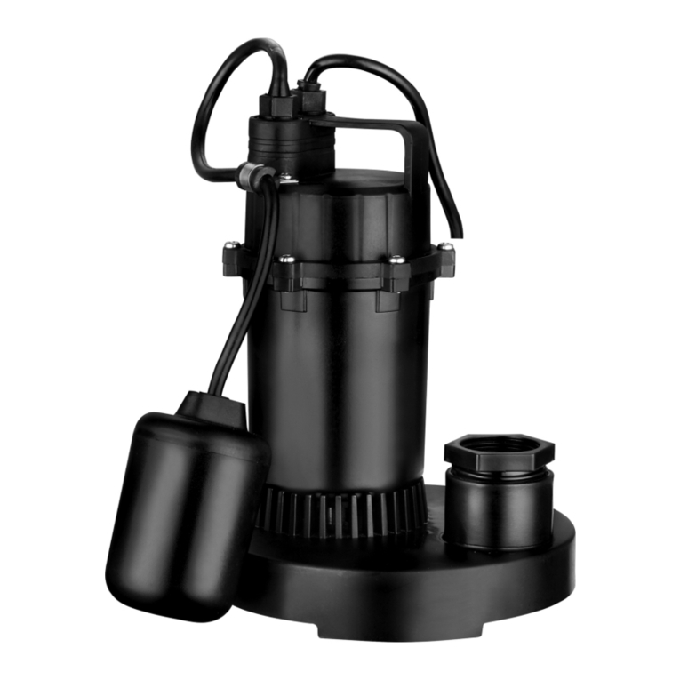 Power Fist sump pump manual Power Fist sump pump manual