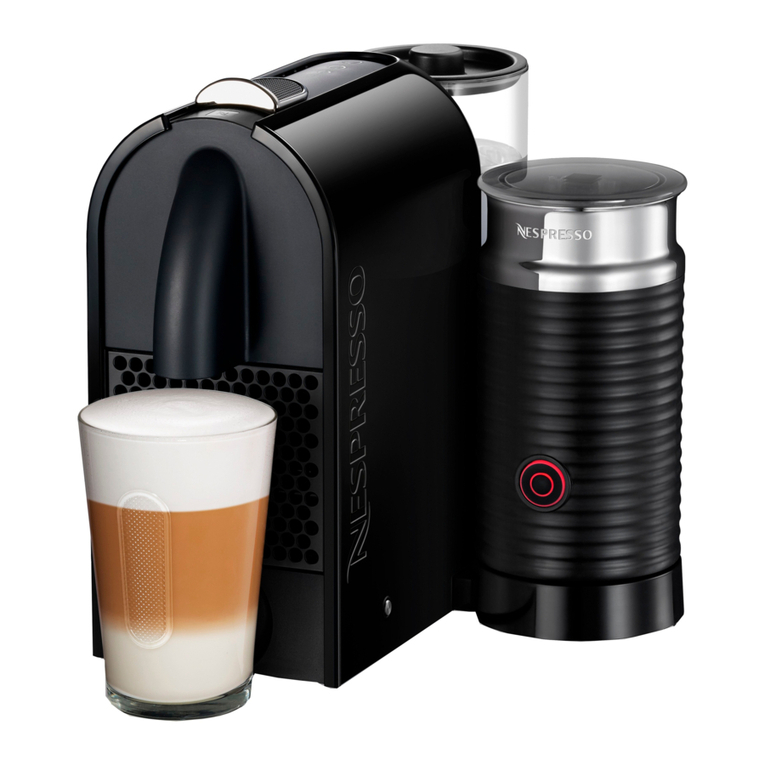Nespresso My Machine U Milk manual