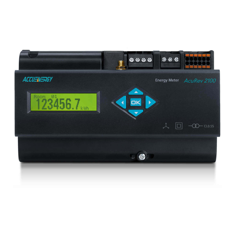 AccuEnergy AcuRev 2100 Installation and operation manual AccuEnergy AcuRev 2100 Installation and operation manual