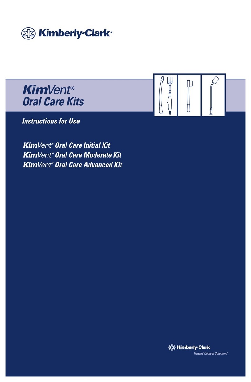 Kimberly-Clark KimVent Series Instructions for use