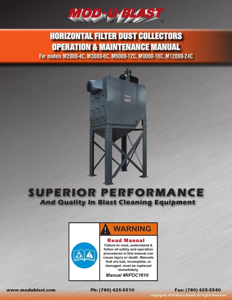 Mod-U-Blast M2000-4C Operation & maintenance manual