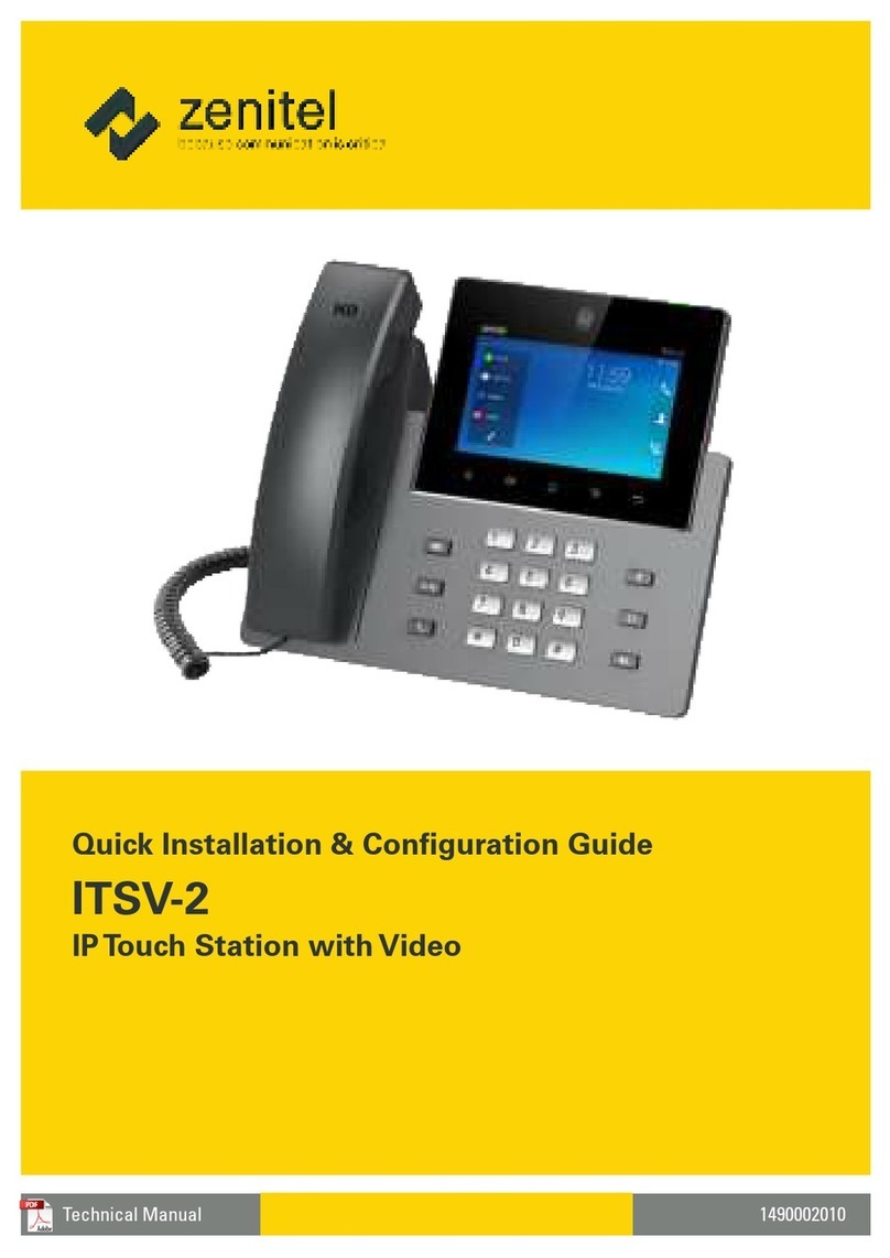 Zenitel ITSV-2 Quick Installation & Configuration Guide