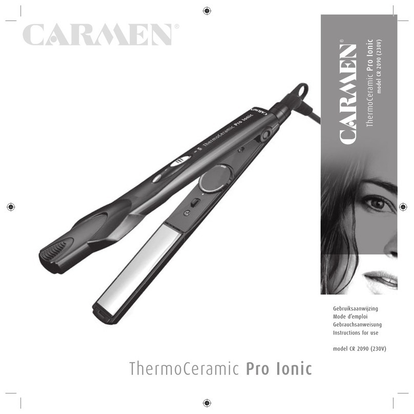 Carmen Pro Ionic R 2090 Instructions for use