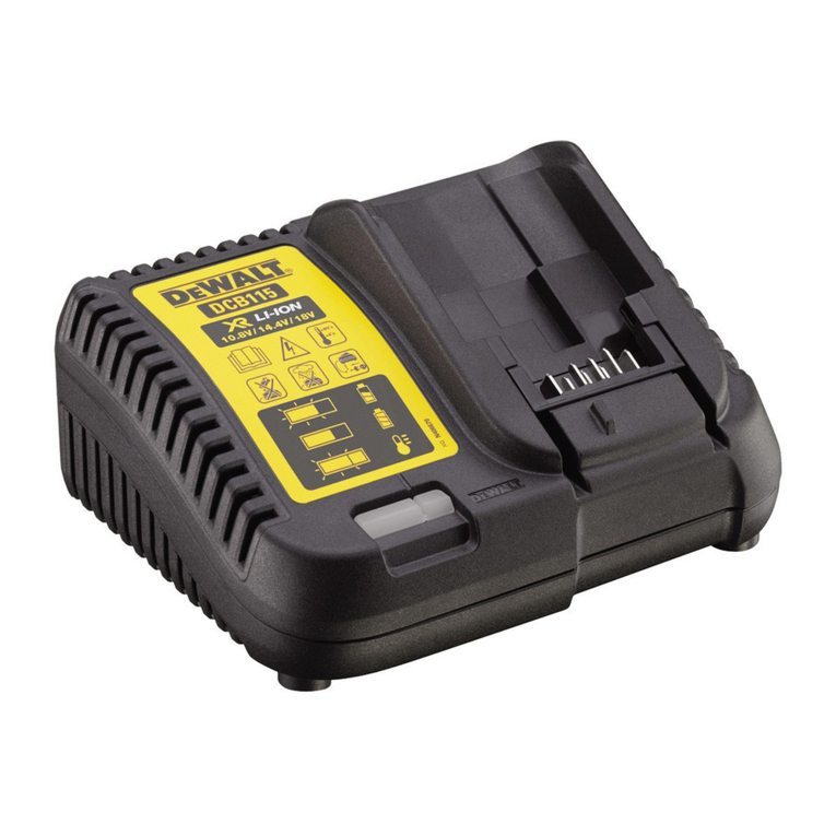 DeWalt XR LI-ION DCB115 User manual
