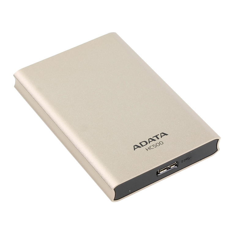 Adata HC500 User manual