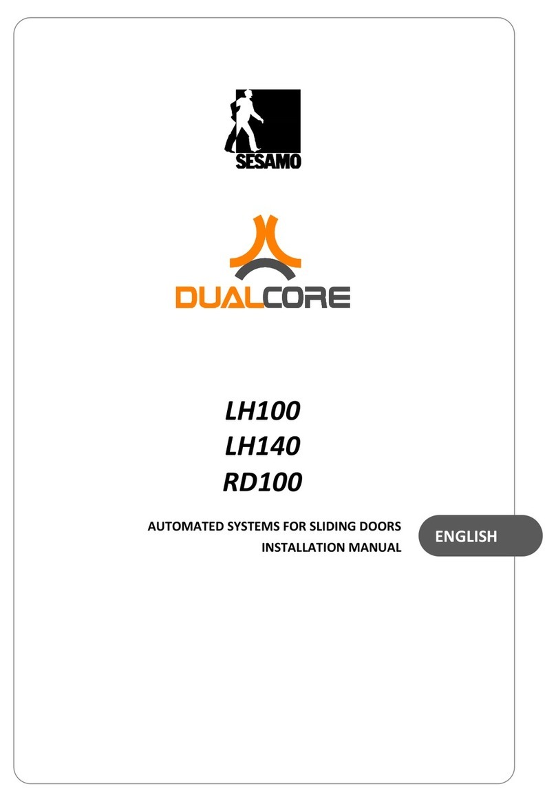 Sesamo DUALCORE LH100 installation manual