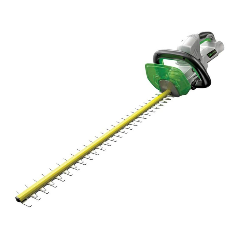 Ego Power+ HT2500 Operator's manual
