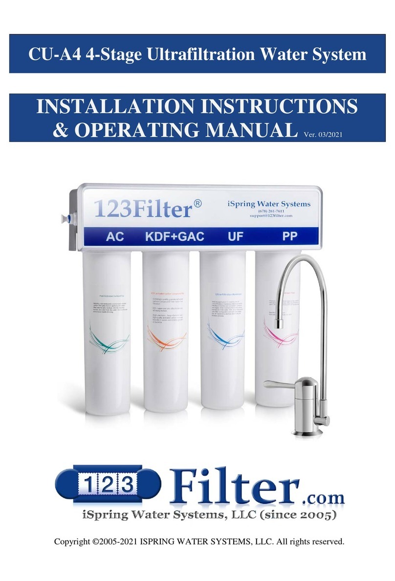 Ispring CU-A4 Parts list manual