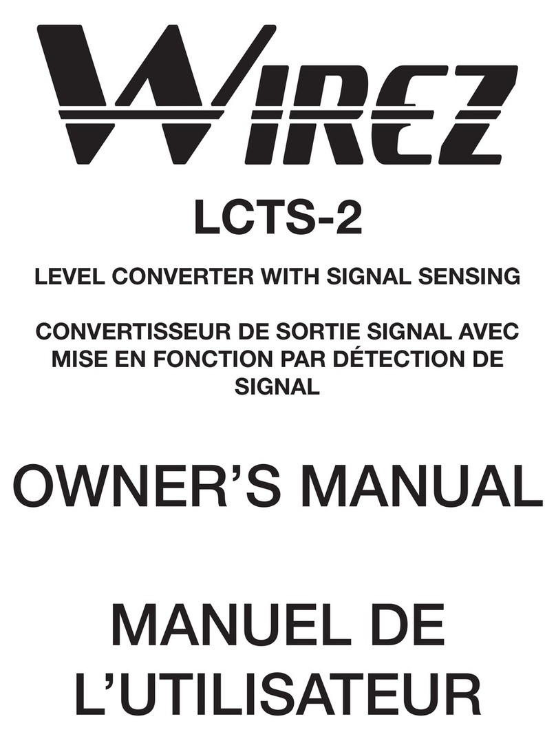 Wirez LCTS-2 owner's manual