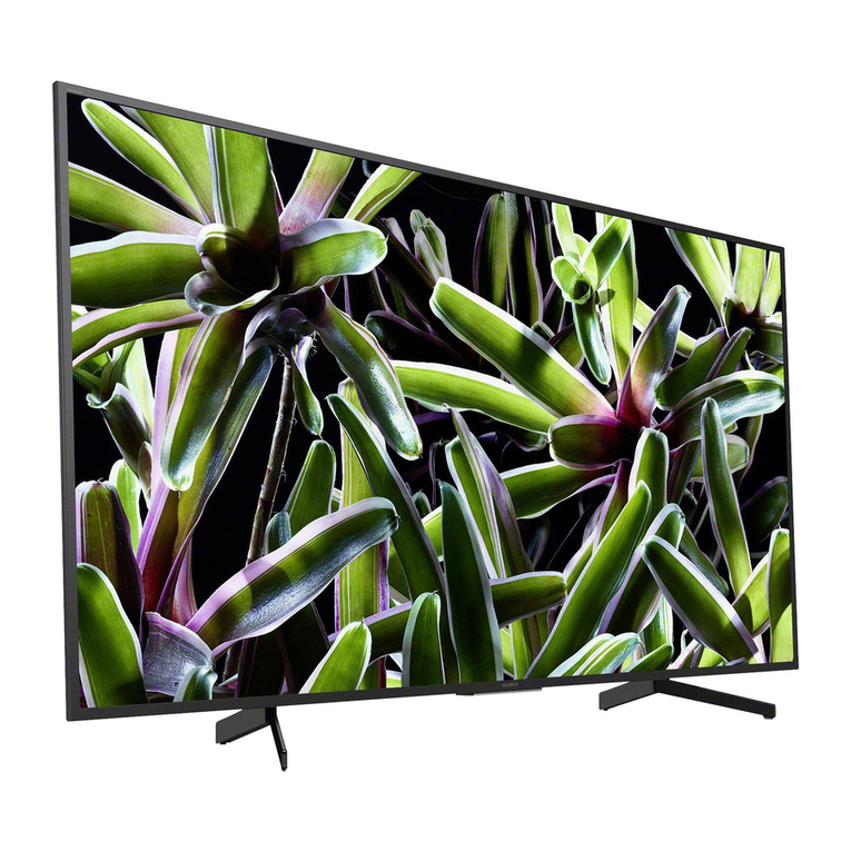 Sony Bravia KD-55XG7005 User manual