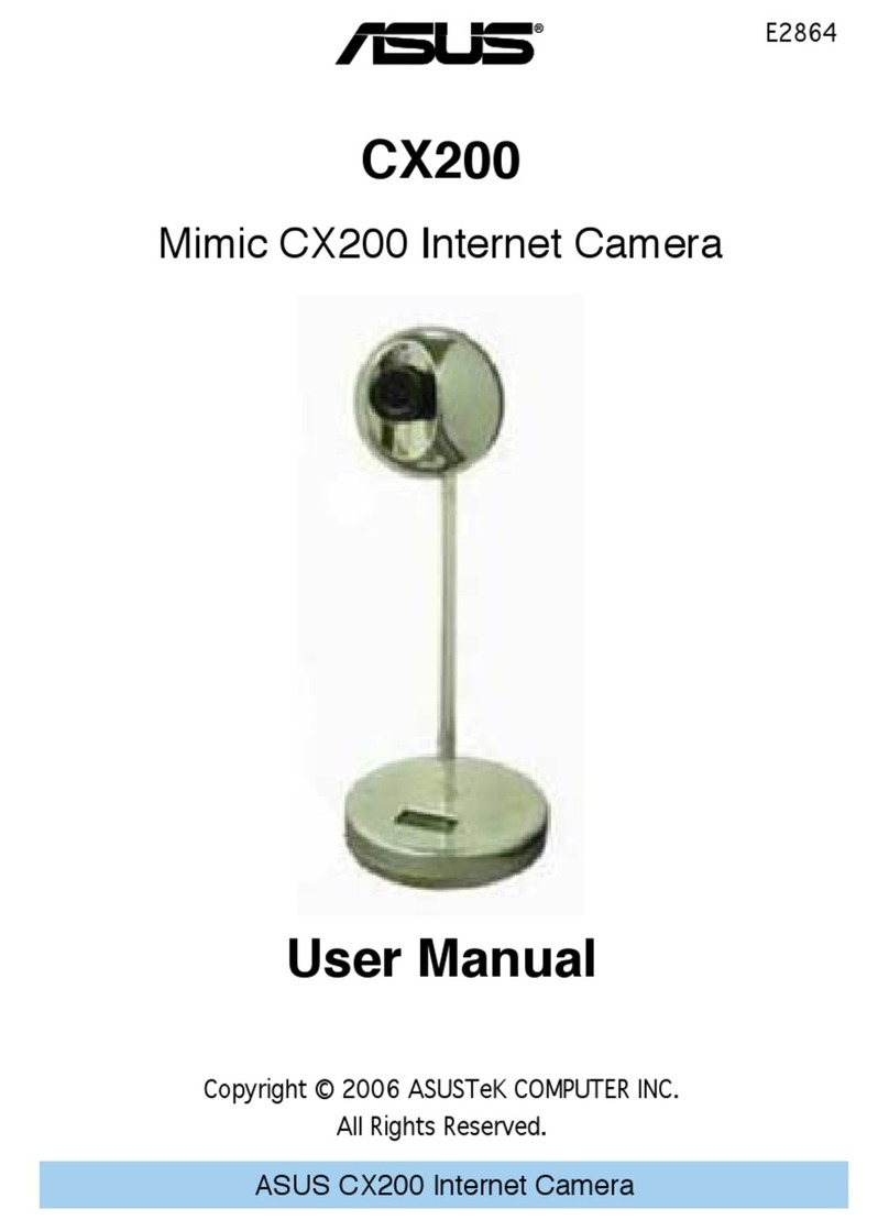 Asus Mimic Internet Camera CX200 user manual