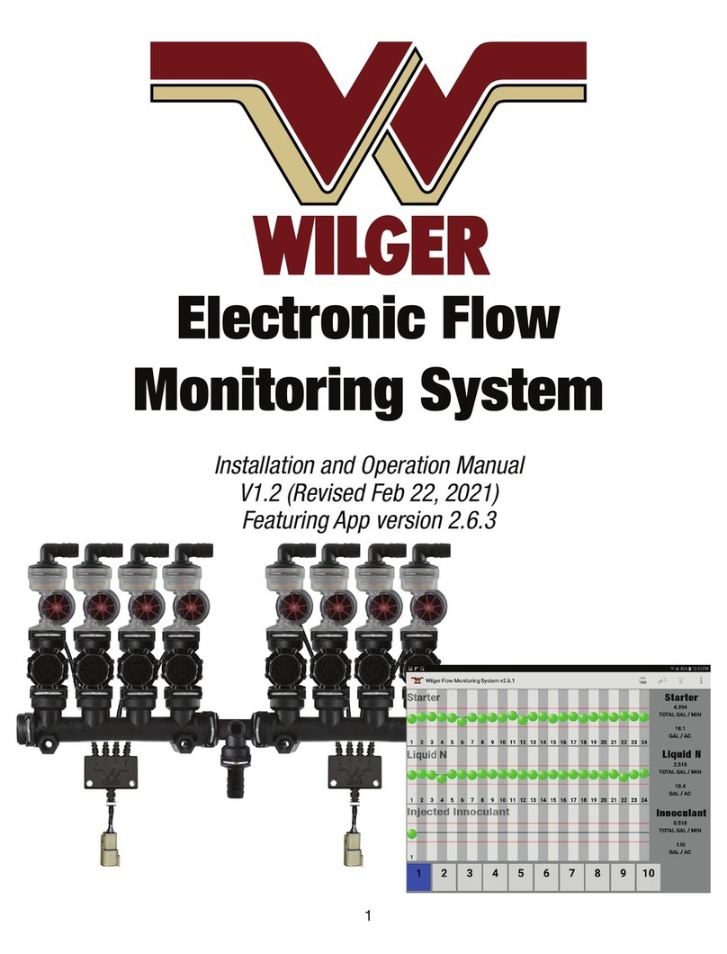 WILGER EFMS Installation and operation manual