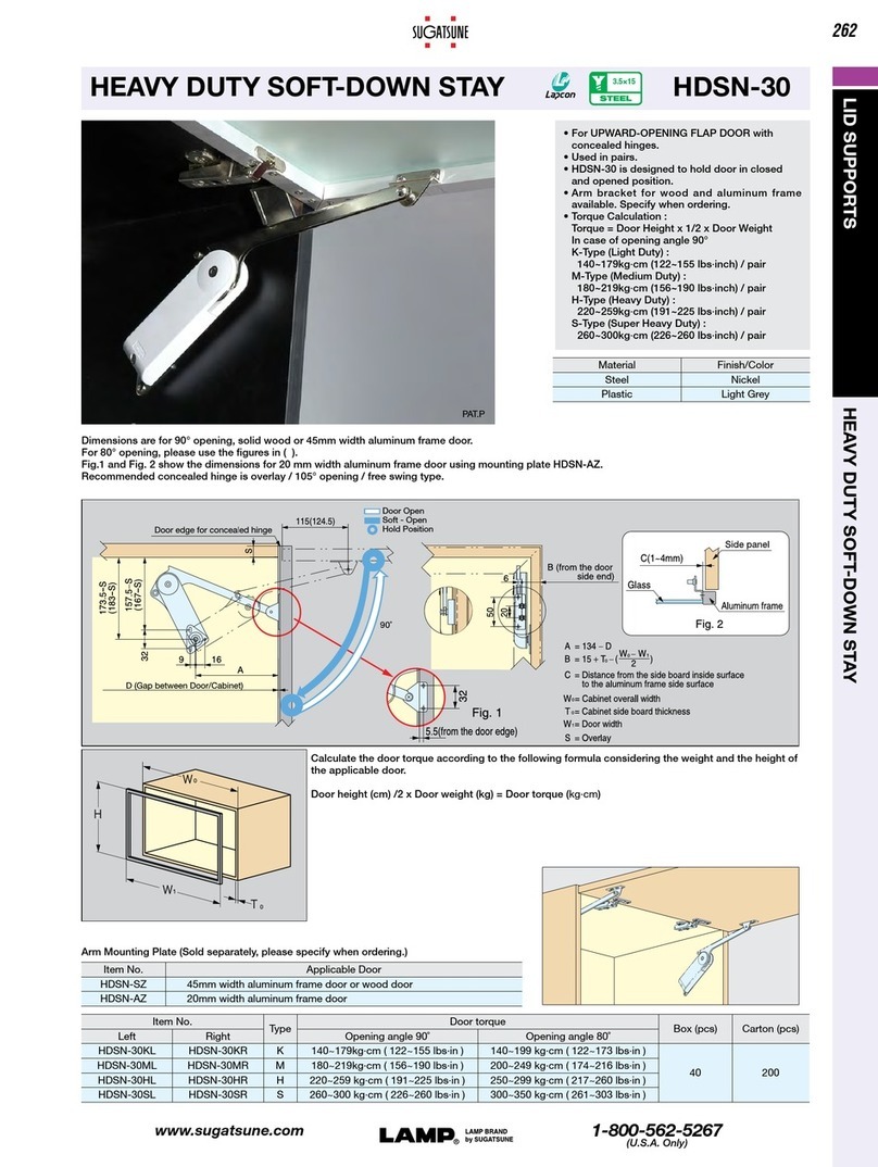 Lamp HDSN-30 User manual