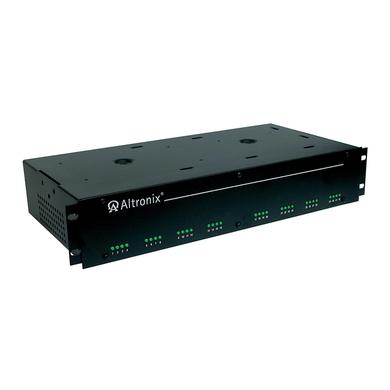Altronix R2432600UL User manual