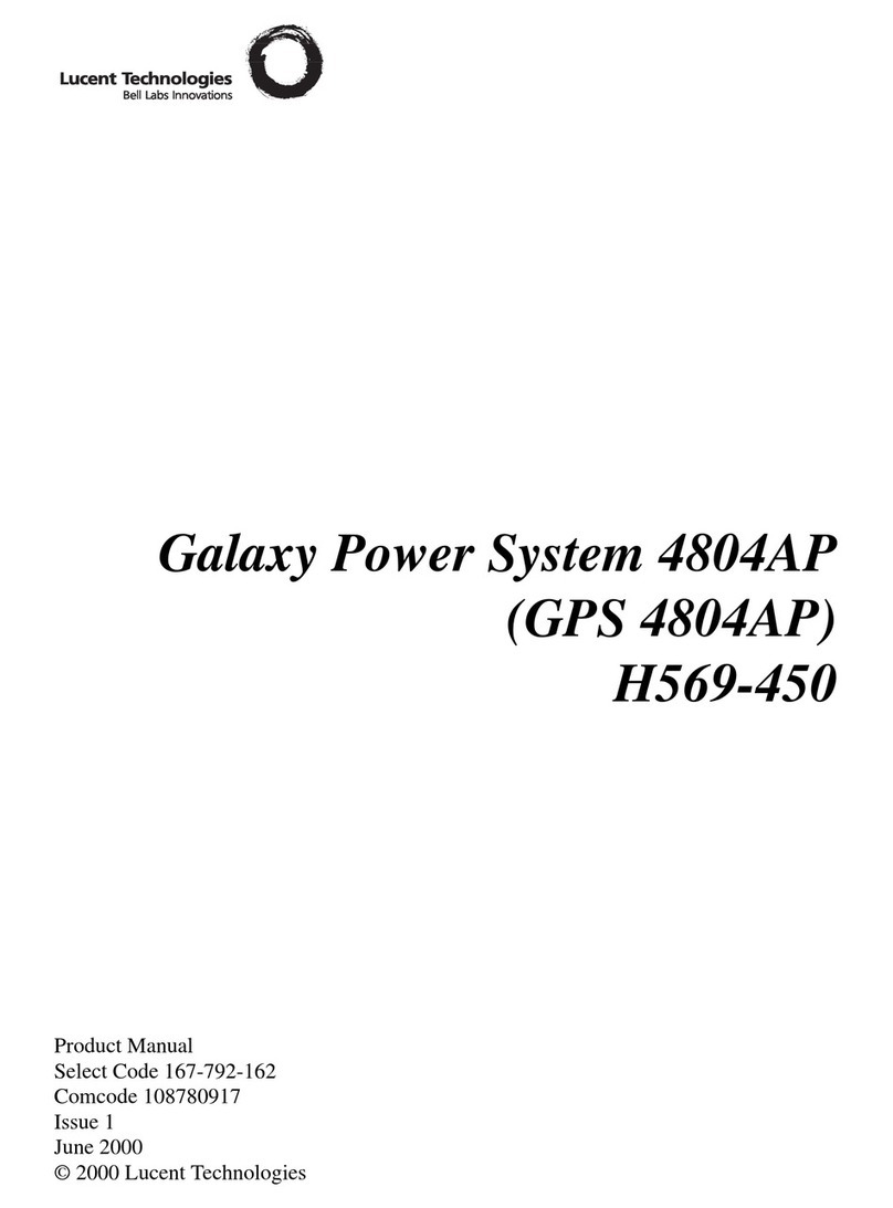 Lucent Technologies Galaxy 4804AP product manual Lucent Technologies Galaxy 4804AP product manual